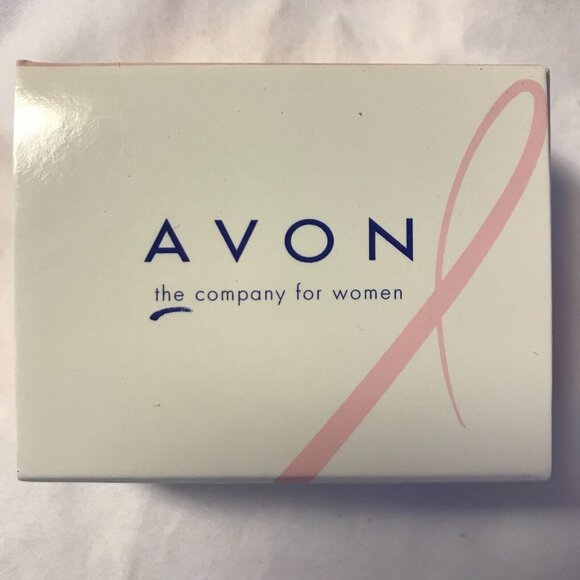 Avon 2000 Breast Cancer pink ribbon pin - goldtone - Picture 2 of 7